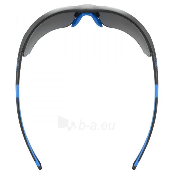 Brilles Uvex Sportstyle 221 black blue mat / mirror blue paveikslėlis 1 iš 5