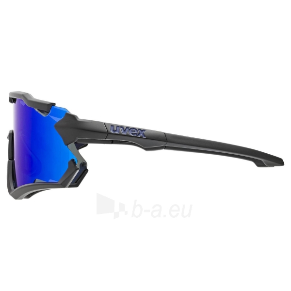 Brilles Uvex Sportstyle 228 black mat / mirror blue Paveikslėlis 6 iš 8 310820263557