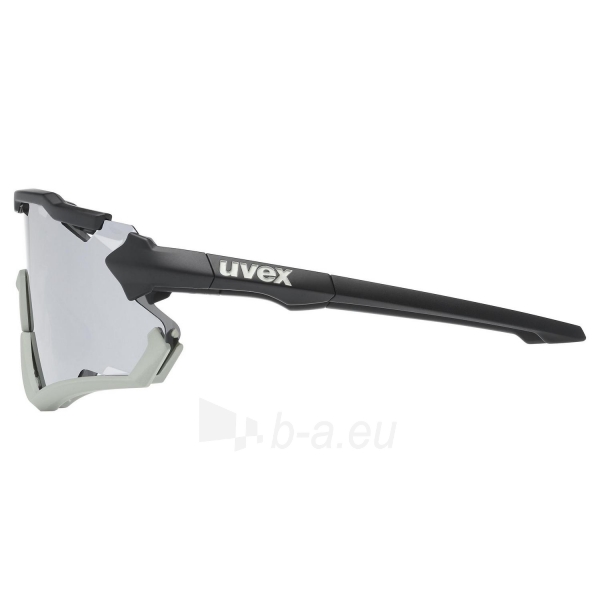 Brilles Uvex Sportstyle 228 black sand mat / mirror silver paveikslėlis 6 iš 8