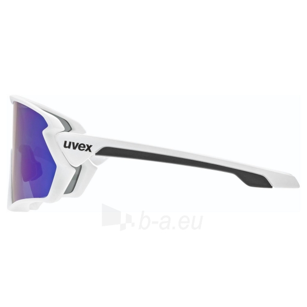 Brilles Uvex Sportstyle 231 white mat / mirror blue Paveikslėlis 3 iš 5 310820263555