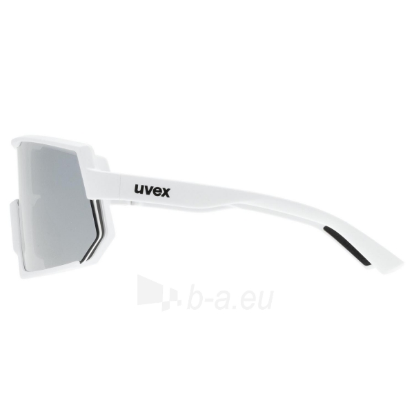 Brilles Uvex Sportstyle 235 white mat / mirror silver Paveikslėlis 3 iš 5 310820263566
