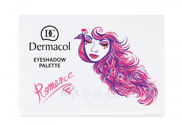 Akių šešėliai Dermacol Luxury Eyeshadow Palette Drama Eye Shadow 18g paveikslėlis 4 iš 4