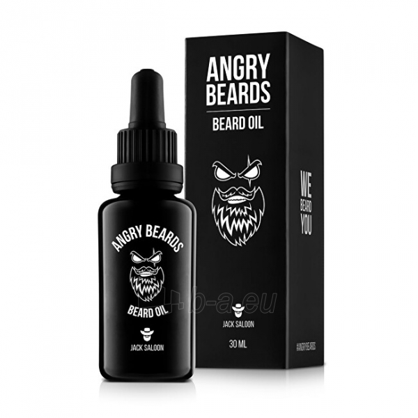 Aliejus Angry Beards Beard oil Jack Saloon (Beard Oil) 30 ml paveikslėlis 2 iš 3
