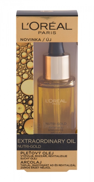 Mасло L´Oreal Paris Nutri Gold Extraordinary Oil Cosmetic 30ml paveikslėlis 1 iš 1