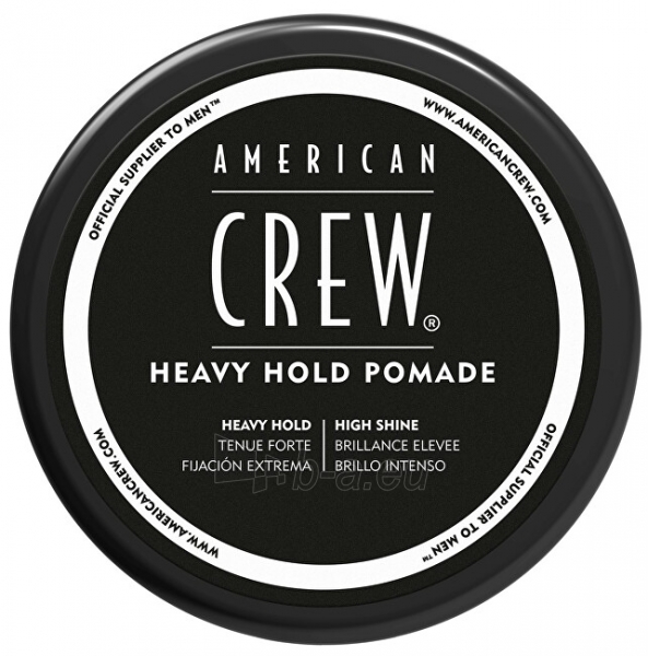 American Crew (Heavy Hold Pomade) Hair (Heavy Hold Pomade) 85 g paveikslėlis 1 iš 2