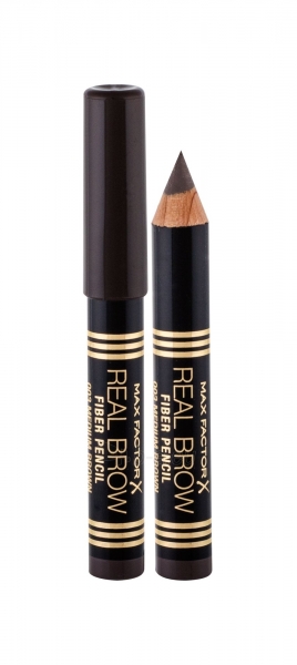 Antakių pieštukas Max Factor Real Brow 003 Medium Brown Eyebrow Pencil 1,7g paveikslėlis 1 iš 2