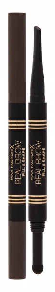 Antakių pieštukas Max Factor Real Brow 003 Medium Brown Fill & Shape 0,6g paveikslėlis 1 iš 2