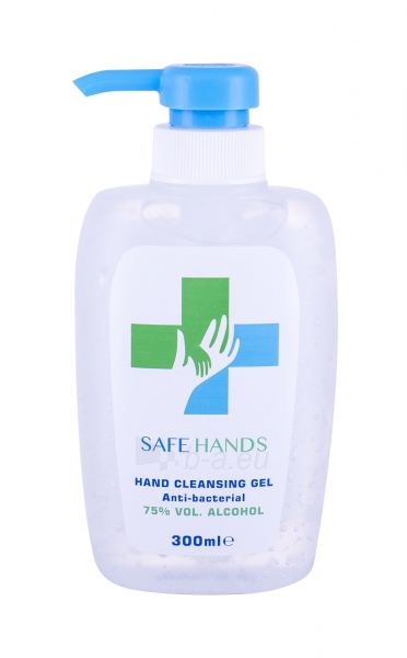 Antibakterinis gelis Safe Hands Anti-bacterial 300ml paveikslėlis 1 iš 1