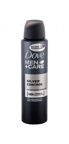 Antiperspirantas Dove Men + Care Silver Control 150ml 48h paveikslėlis 1 iš 1