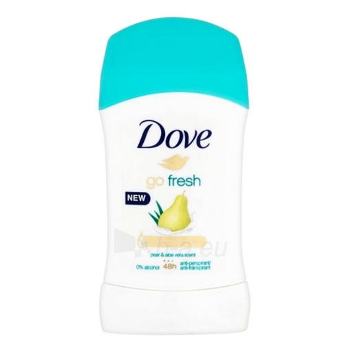 Dezodorantas Dove Solid antiperspirant with pear and aloe vera Go Fresh (Deo Stick Peer and Aloe Vera ) 40 ml paveikslėlis 1 iš 1