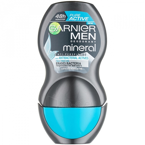 Dezodorantas Garnier Anti-bacterial antiperspirant for men (Deo Men Mineral Antiperspirant) 50 ml paveikslėlis 1 iš 1