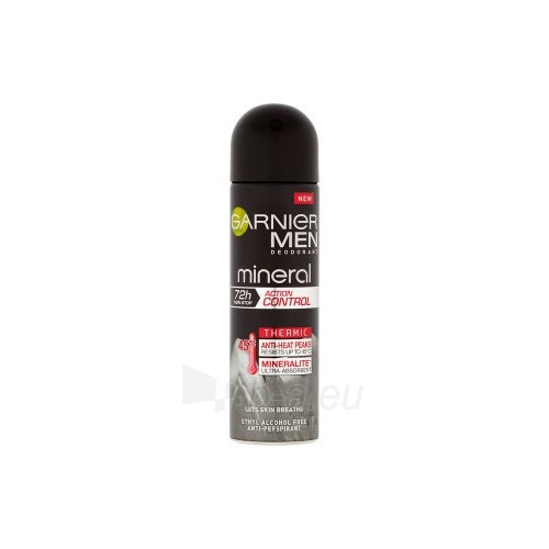 Dezodorantas Garnier Mineral antiperspirant spray for men 72H Action Control Mineral 150 ml paveikslėlis 1 iš 1