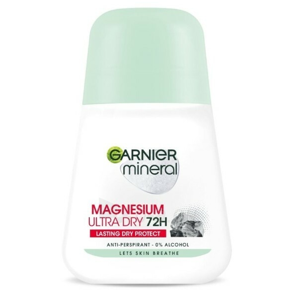Antiperspirantas Garnier with magnesium (Magnesium Ultra Dry) 50 ml paveikslėlis 1 iš 1