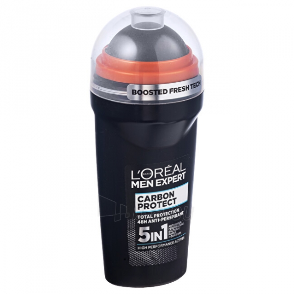 Dezodorantas L´Oréal Paris Antiperspirant ball pen for men Carbon Protect 50 ml paveikslėlis 2 iš 3