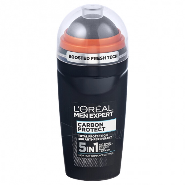 Dezodorantas L´Oréal Paris Antiperspirant ball pen for men Carbon Protect 50 ml paveikslėlis 3 iš 3