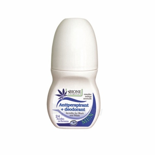 Antiperspirantas vyrams Bione Cosmetics + dezodorantas viename 80 ml paveikslėlis 1 iš 1