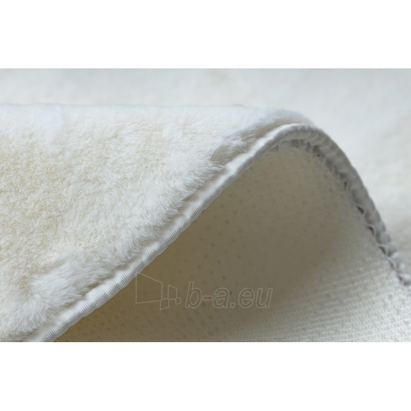 Apvalus baltas kailio imitacijos kilimas POSH | ratas 100 cm paveikslėlis 11 iš 17