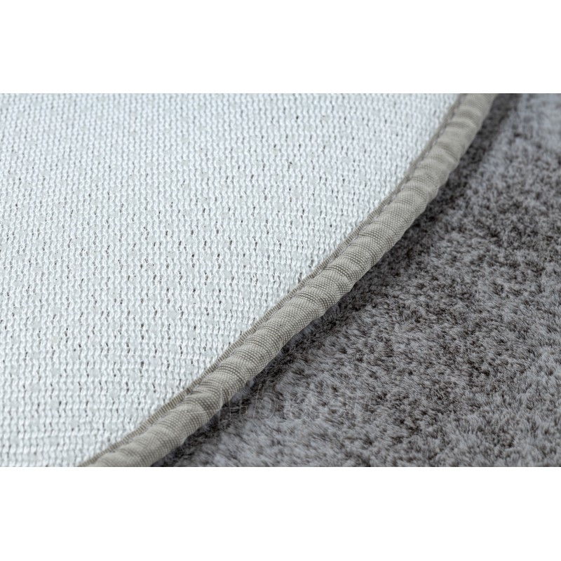 Apvalus pilkas kailio imitacijos kilimas POSH | ratas 100 cm paveikslėlis 16 iš 17