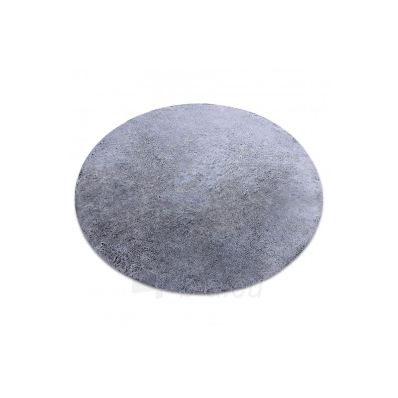 Apvalus pilkos spalvos kailio imitacijos kilimas LAPIN | ratas 80 cm paveikslėlis 16 iš 16