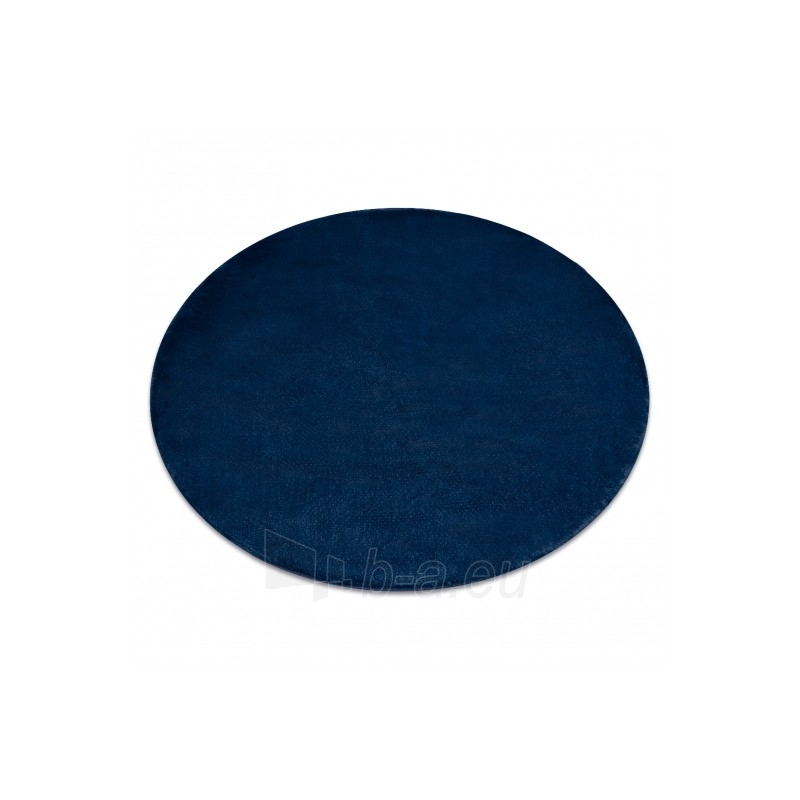 Apvalus tamsiai mėlynas kilimas POSH | ratas 100 cm paveikslėlis 17 iš 17