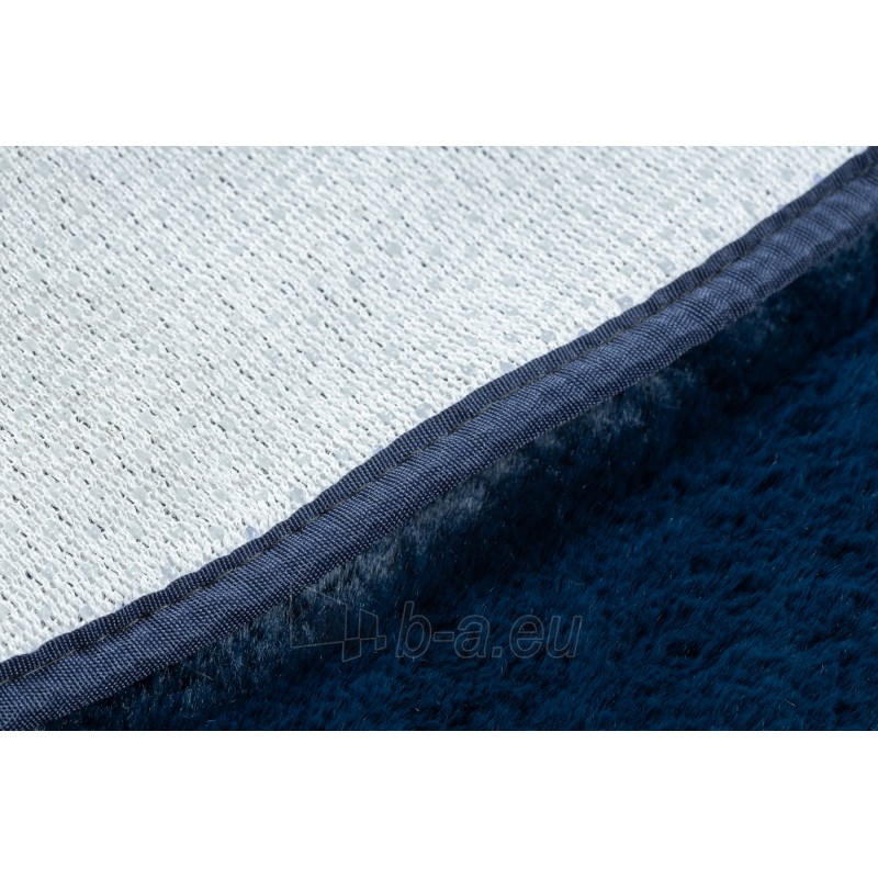 Apvalus tamsiai mėlynas kilimas POSH | ratas 60 cm paveikslėlis 16 iš 17