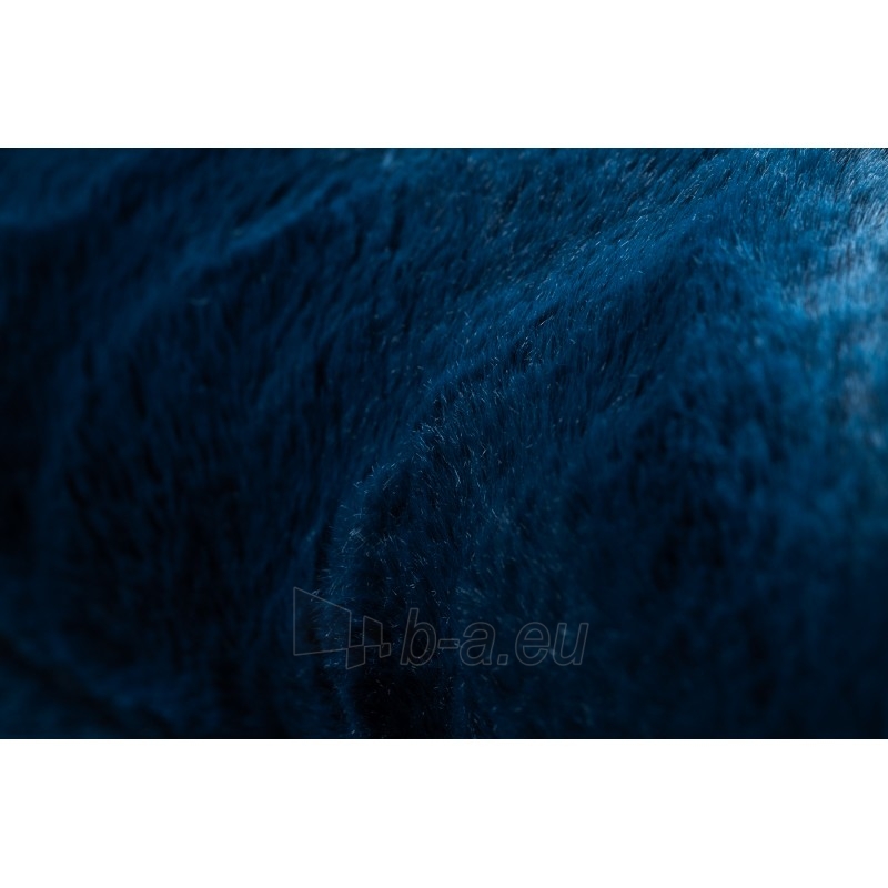Apvalus tamsiai mėlynas kilimas POSH | ratas 80 cm paveikslėlis 15 iš 17
