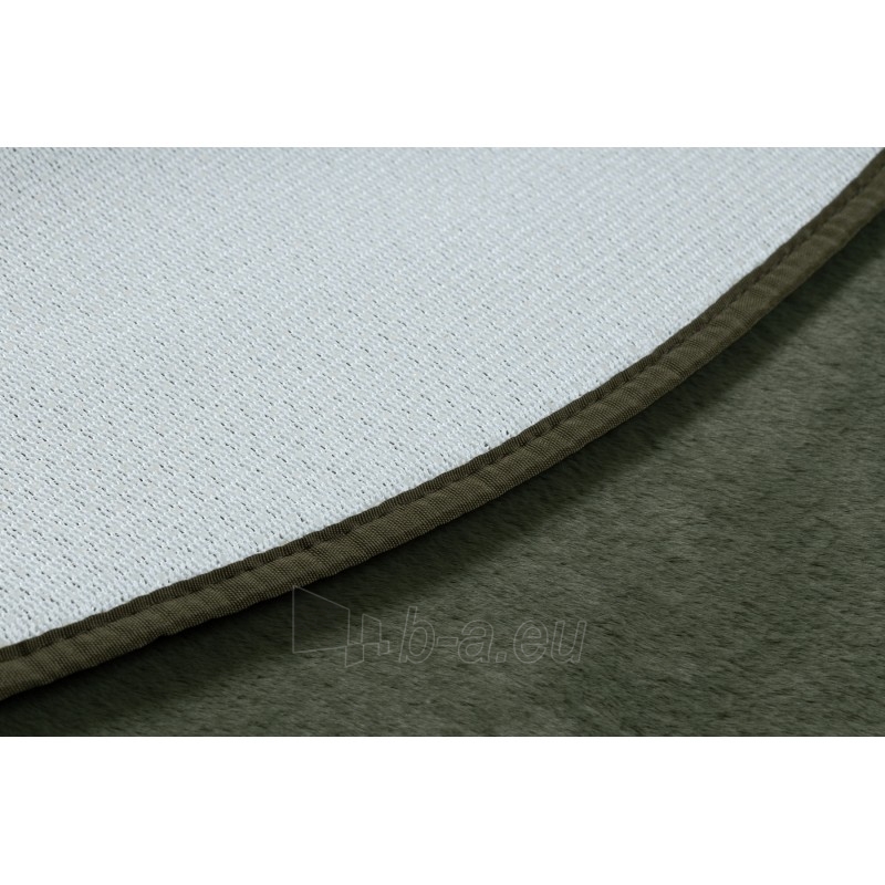 Apvalus žalias kailio imitacijos kilimas POSH | ratas 100 cm paveikslėlis 16 iš 17