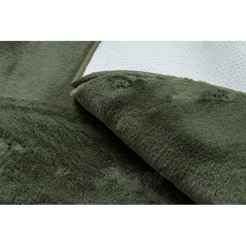 Apvalus žalias kailio imitacijos kilimas POSH | ratas 100 cm paveikslėlis 14 iš 17