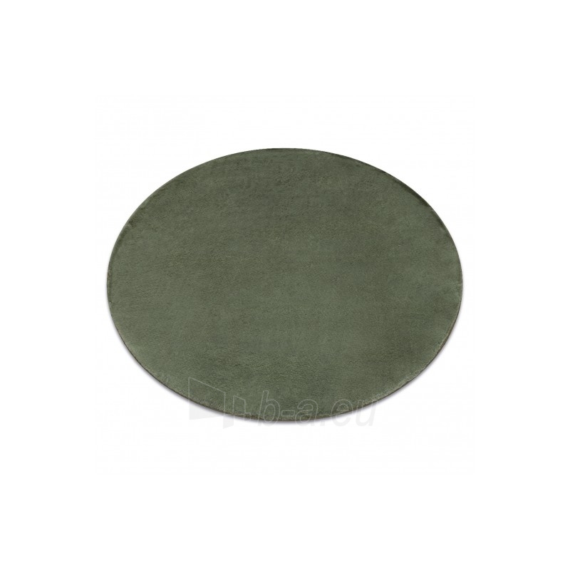 Apvalus žalias kailio imitacijos kilimas POSH | ratas 100 cm paveikslėlis 17 iš 17
