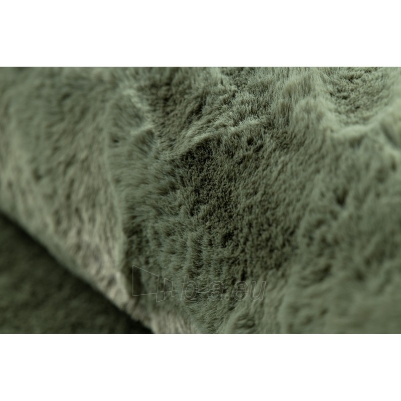 Apvalus žalias kailio imitacijos kilimas POSH | ratas 60 cm paveikslėlis 15 iš 17