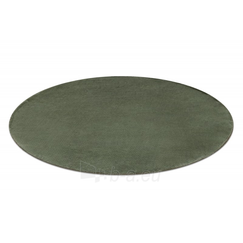 Apvalus žalias kailio imitacijos kilimas POSH | ratas 60 cm paveikslėlis 4 iš 17