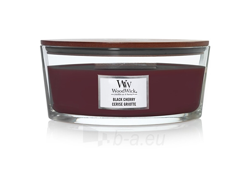 WoodWick Scented candle boat Black Cherry 453,6 g paveikslėlis 1 iš 1