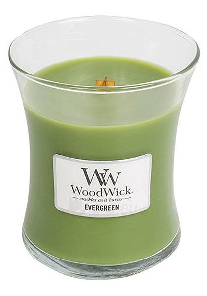Aromatinė žvakė WoodWick Scented candle Evergreen vase 275 g paveikslėlis 1 iš 1