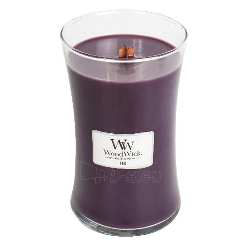 Aromatinė žvakė WoodWick Scented candle vase Fig 609,5 g paveikslėlis 1 iš 1
