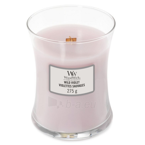 Aromatinė žvakė WoodWick Scented candle vase Wild Violet 275 g paveikslėlis 1 iš 1