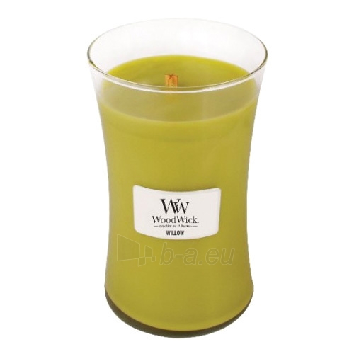 Aromatinė žvakė WoodWick Scented candle vase Willow 609.5 g paveikslėlis 1 iš 1