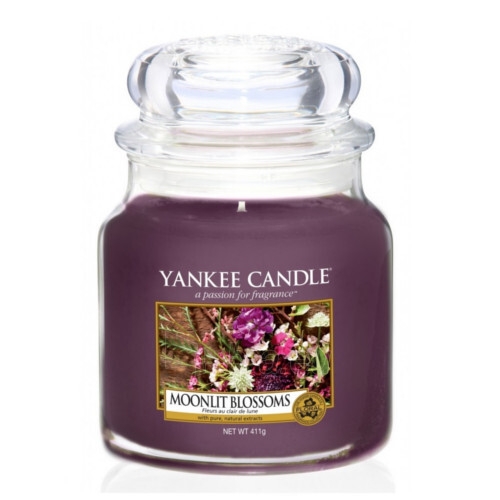 Aromatinė žvakė Yankee Candle (Moonlit Blossoms) 411 g paveikslėlis 1 iš 1
