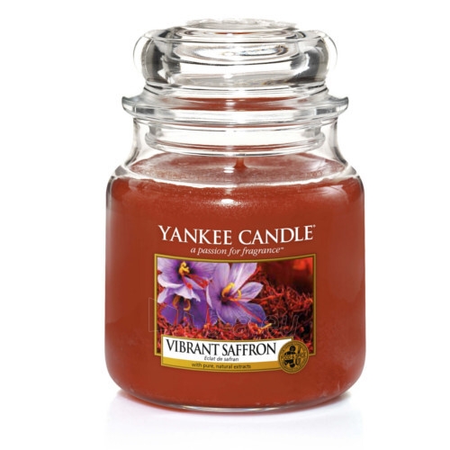 Aromatinė žvakė Yankee Candle (Vibrant Saffron) 104 g paveikslėlis 1 iš 1