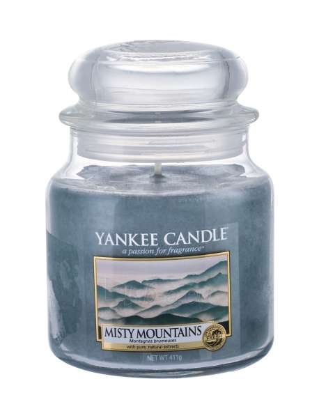 Aromatinė žvakė Yankee Candle Misty Mountains Scented Candle 411g paveikslėlis 1 iš 1