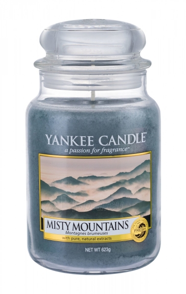 Aromatinė žvakė Yankee Candle Misty Mountains Scented Candle 623g paveikslėlis 1 iš 1