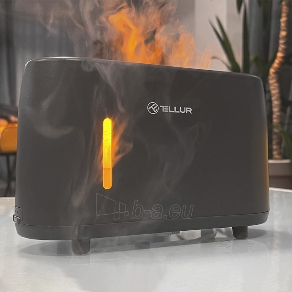 Aromatizatorius Tellur Flame aroma diffuser 240ml, 12 hours, remote control, grey paveikslėlis 5 iš 8