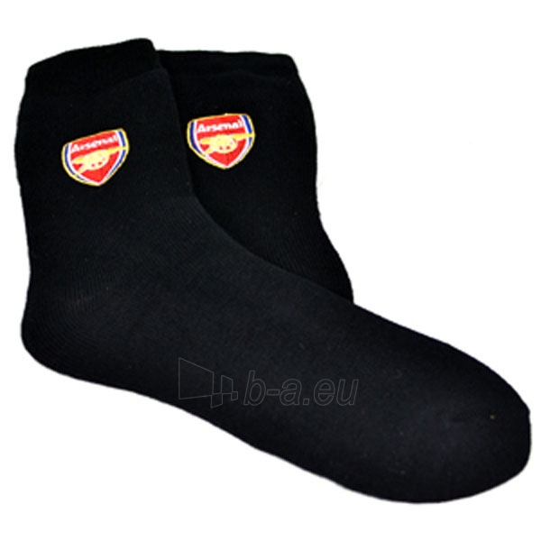 Arsenal F.C. kojinės (Termo, juodos) paveikslėlis 2 iš 2