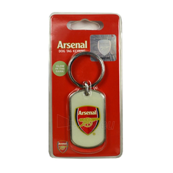 Arsenal F.C. raktų pakabukas (Šviečia tamsoje) paveikslėlis 1 iš 2