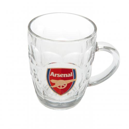 Arsenal F.C. stiklinis alaus bokalas paveikslėlis 1 iš 3