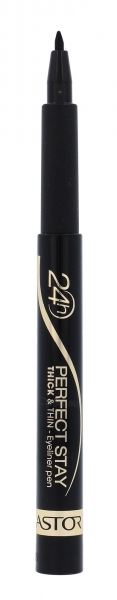 Astor 24h Gel Perfect Stay Thick&Thin Eyeliner Pen Cosmetic 3ml 090 Black paveikslėlis 1 iš 1