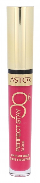 Astor Perfect Stay Gloss 8h Cosmetic 8ml Fuchsia Cabaret paveikslėlis 1 iš 1