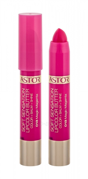 Astor Soft Sensation Lipcolor Butter Cosmetic 4,8g 013 Magic Magenta paveikslėlis 1 iš 1