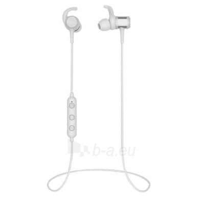 Ausinės QCY M1c Magnetic Bluetooth Earphones white (QCY-M1c) paveikslėlis 2 iš 4