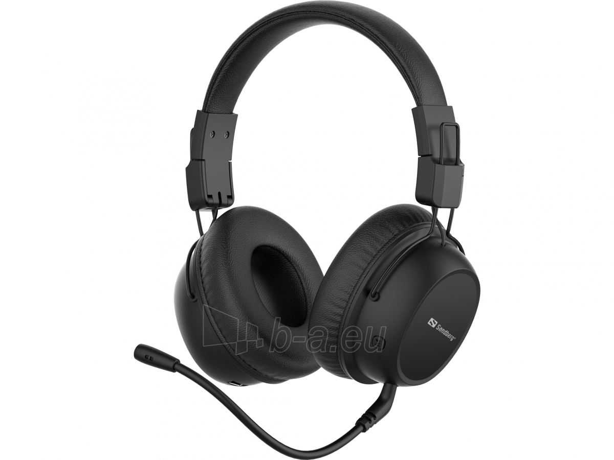Ausinės Sandberg 126-36 Bluetooth Headset ANC FlexMic paveikslėlis 1 iš 6