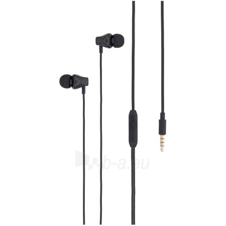 Ausinės Tellur Basic In-Ear Headset Lyric black paveikslėlis 1 iš 5